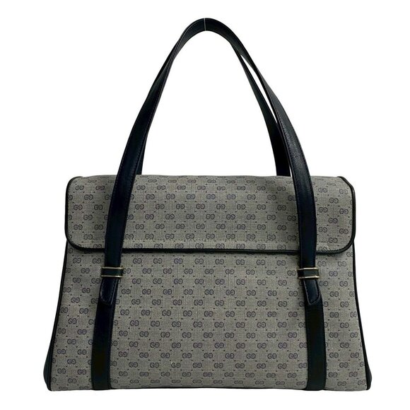 GUCCI Blue Leather Bag - Picture 4 of 9